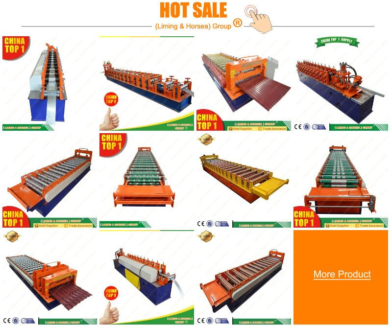 steel profile rainwater gutter cold roll forming machine