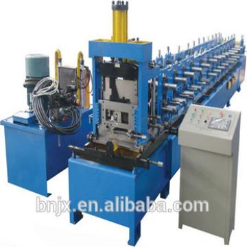 China Quality Full Automatic C Z Shape Cold Roll Forming Machine with Hydraulic cutting
