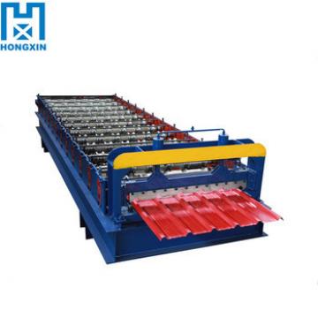 2016 Popular Zinc Hi Rib Trapezoidal IBR Roof Sheet Making Machine Tile Cold Roll Forming Machine Prices with Good Price