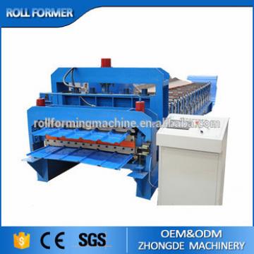 double level roofing sheet roll making machine