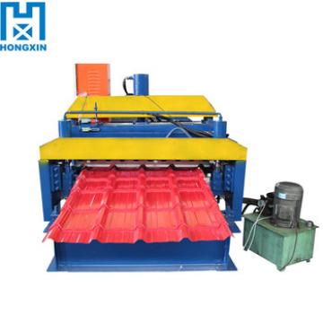 Double Layer Steel Metal Panel Cold Roll Forming Line/ Double Layer metal sheet bending forming machinery