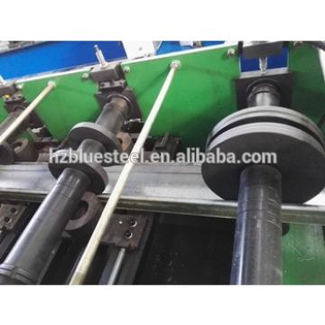Metal Building Material Full Automatic C Z U W Omega Shape Purlin Cold Roll Forming Machine For Sale , Purlin Making Machine