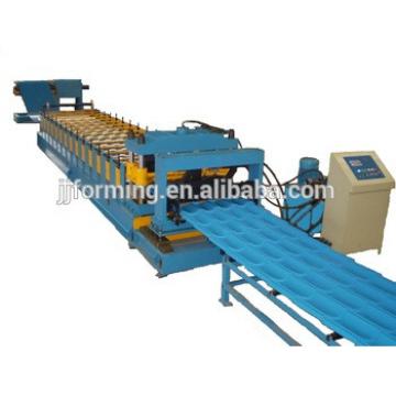 Classical corrugated glazed tile aluminum roof steel sheet rolling forming machine/cold machinery(hot sale)