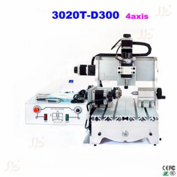 4axis CNC Router 3020T-D300 woodworking cnc machine