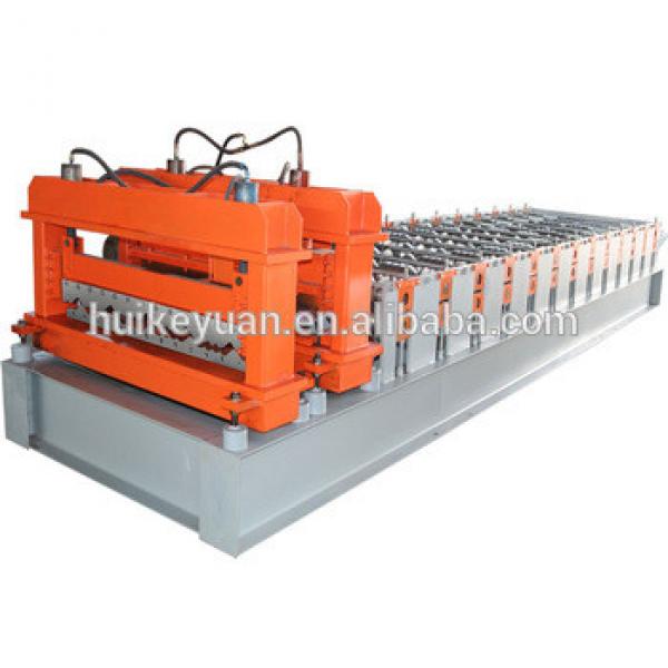 CE certification Roof tile press making machine durable floor tile roll forming making machine #1 image