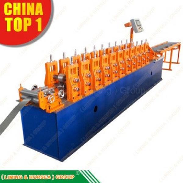 made in china manual metal sheet coil ladder type track stock roll forming machinery #1 image