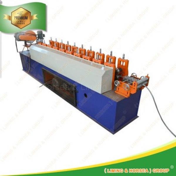 heibei cangzhou automatic tile press hydraulic decoiler welded pipe roll forming machine #1 image