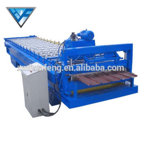 YX24-1020 Aluminum/Galvanized Colored Coated Steel Metal Roofing Sheet Cold Roll Forming Machine #1 image